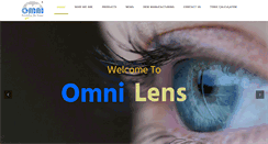 Desktop Screenshot of omnilens.in
